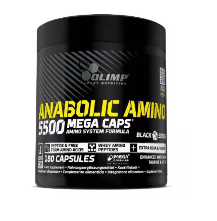 Olimp Anabolic Amino 5500 - 180 méga capsules