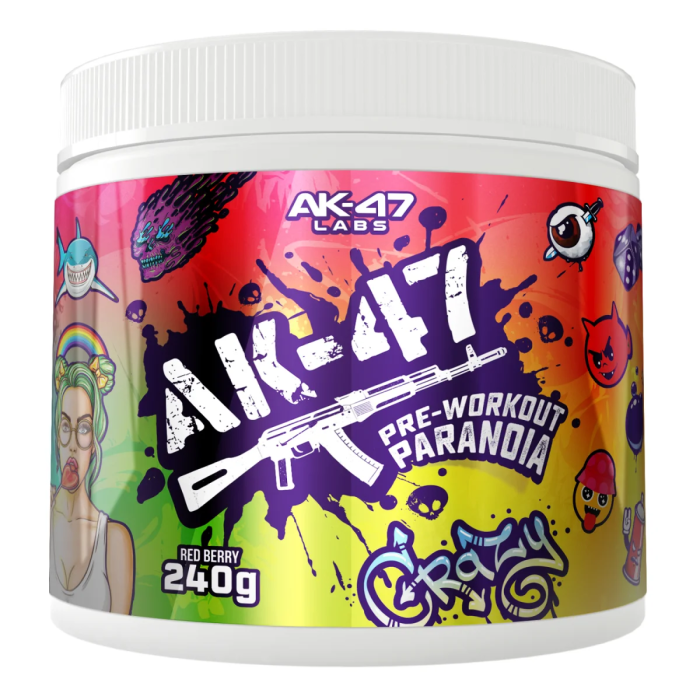 AK47 Labs Pre-Workout Paranoia - 240 g Punch à l'ananas