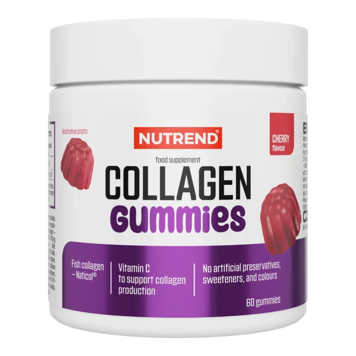 Nutrend Collagen Gummies Cerise, 60 pcs.