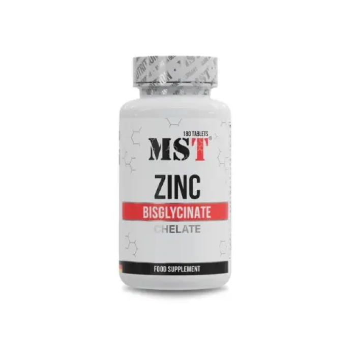 MST - Bisglycinate de chélate de zinc 180 comprimés