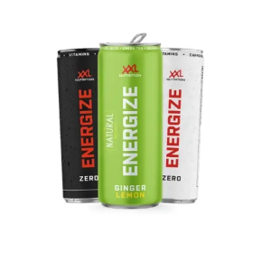  XXL Nutrition Energize!, Energy Drink 6 x 330 ml, blanc