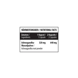 MST - Healthy Ashwagandha 10% Withanolide 120 Kapseln