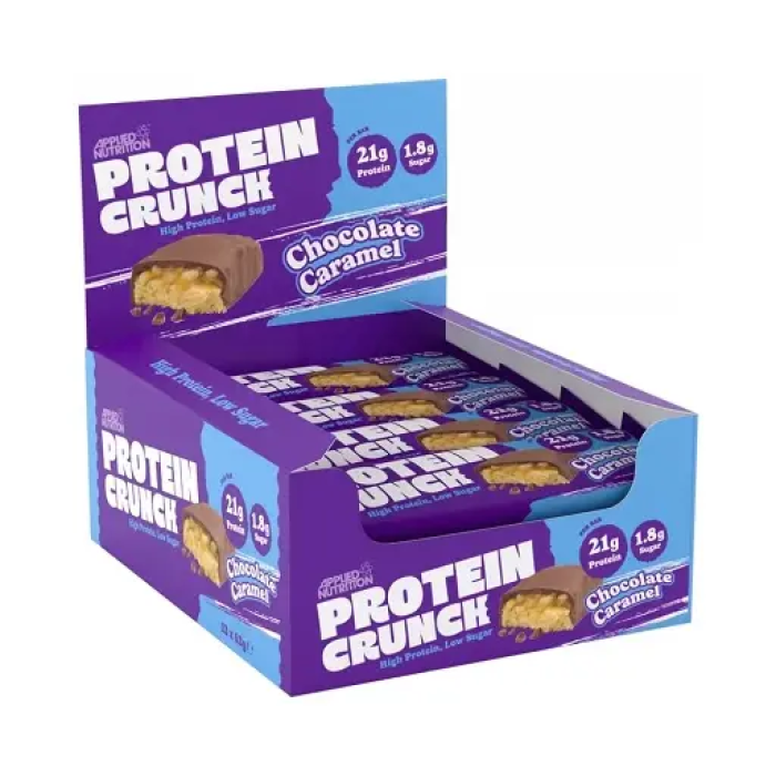 Applied Protein Crunch Bar 12 x 62g White Chocolate Caramel