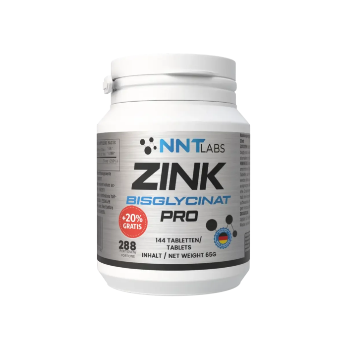 NNT Zinc 50 mg Bisglycinate PRO 120 comprimés 
