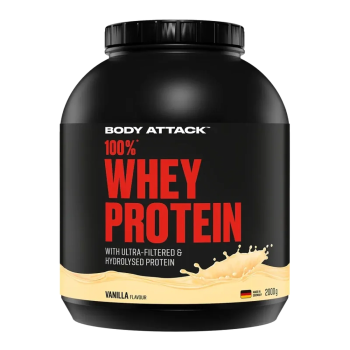 Body Attack 100% Whey 2000g Naturelle