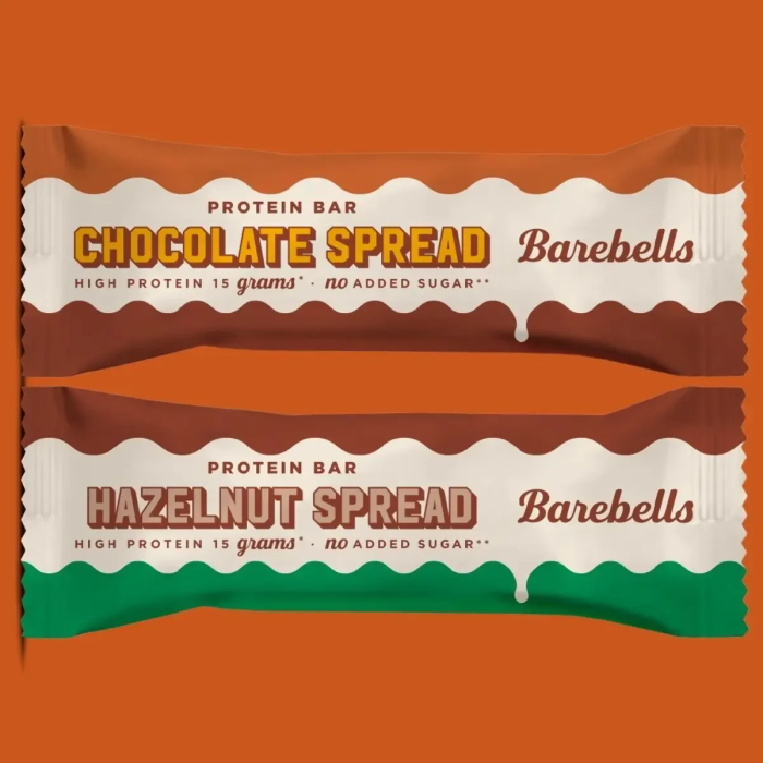  Barebells 12 x 45 g, Barre de pâte à tartiner, saveur fudge salé