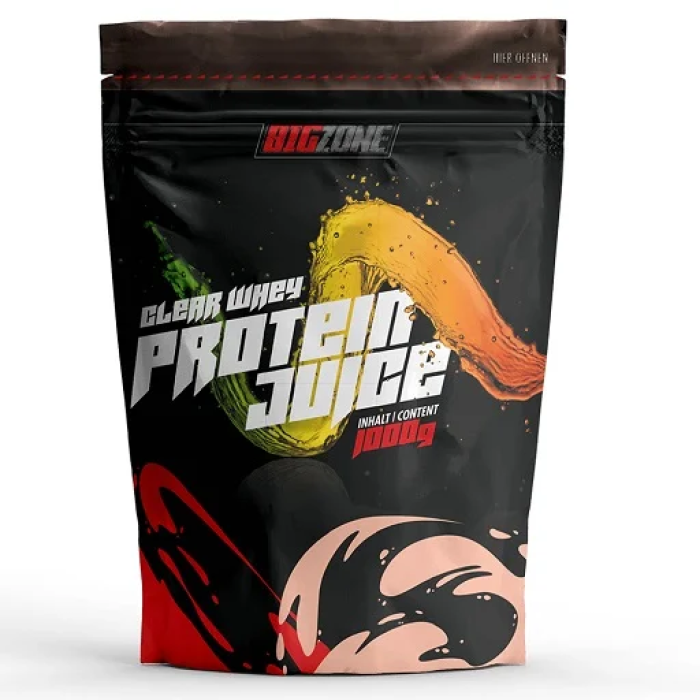 Big Zone Clear Whey Protein Juice 1000g Sac Framboise