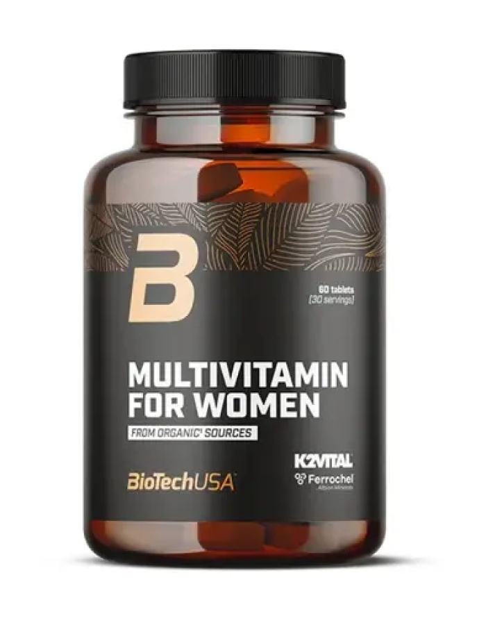 BioTech Multivitamin For Women from organic sources 60 Tablettes