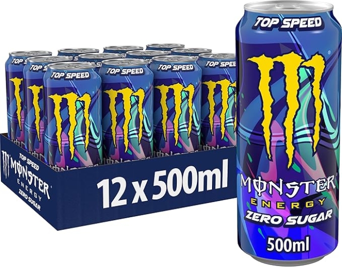 Monster Energy - (12x500ml) EXPORT Plein gaz