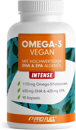 ProFuel Omega 3 - 90 Capsules Intenses d'Huile d'Algue