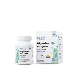 Osavi Enzymes digestives + probiotiques 60 capsules