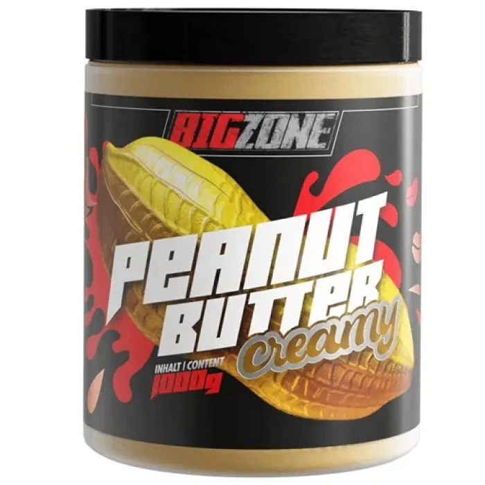 Beurre de cacahuète Big Zone 1000 g Croquant salé