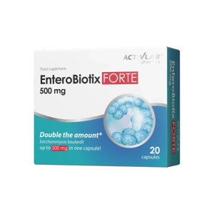 Activlab EnteroBiotix FORTE 500mg  20 capsules