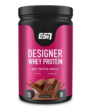 ESN Designer Whey 908g Boîte Crème à la fraise