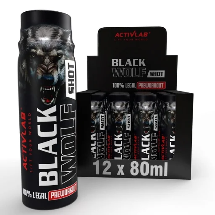 Activlab Black Panther Extreme Shot 12x80ml Cherry Apple