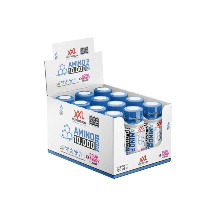 XXL Nutrition Amino Shot 12x60ml Baies Acidulées