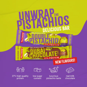 Barre Nutrend Delicious 28x50g Double Pistache