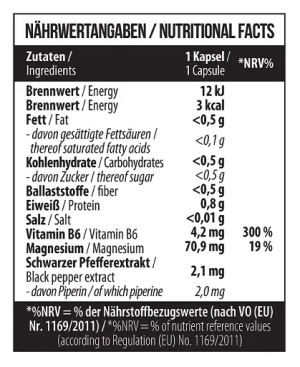 MST - Magnesium Taurat 120 capsules