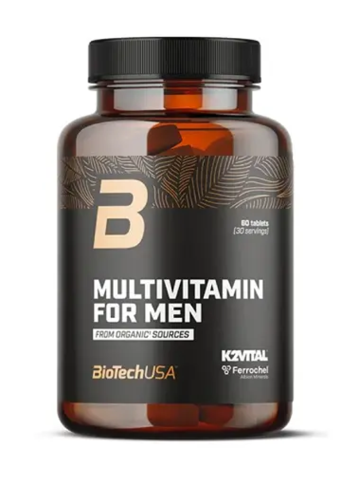 BioTech Multivitamin For Men from organic sources 60 Tablettes