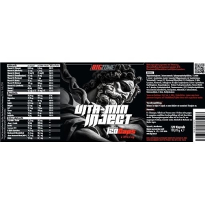 Big Zone Vita-min Inject - 120 capsules