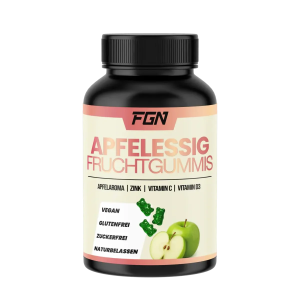 FGN 60 bonbons gélifiés aux fruits au vinaigre de cidre