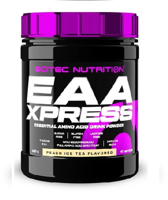 Scitec EAA Xpress 400g Limonade Rose - thé glacé pêche