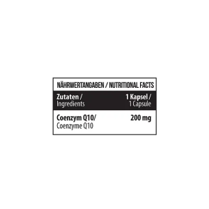 MST - Coenzym Q10 200 mg 60 Gélules 