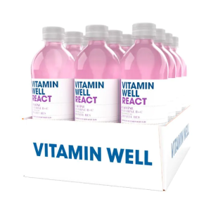 Vitamin Well Drink 12x500ml React 