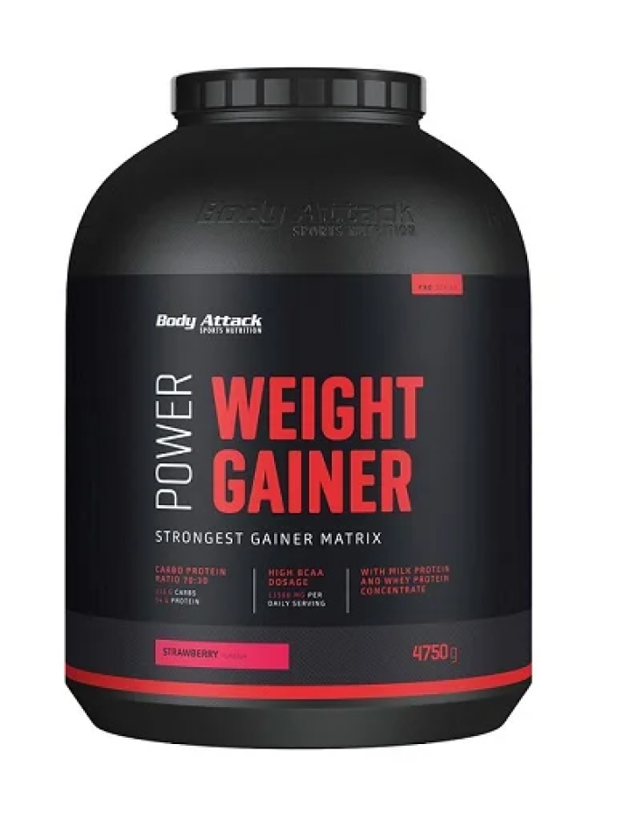 Body Attack Power Weight Gainer 4,75 kg Chocolat au lait