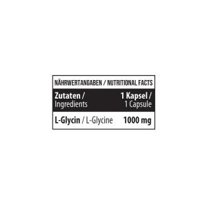 MST - Glycine 1000mg 60 capsules