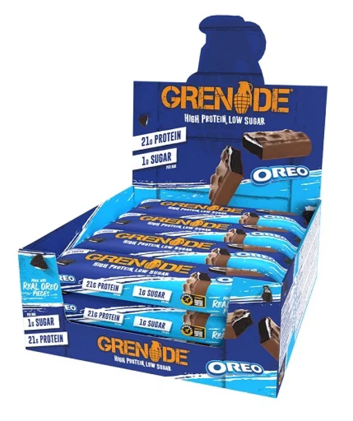 Barre protéinée Grenade - 12 x 60 g Oreo