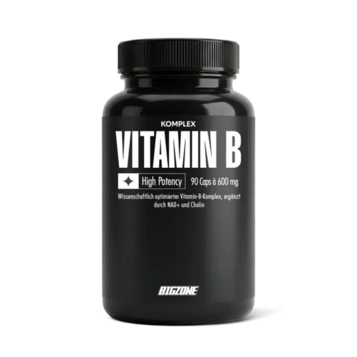  Big Zone Complexe de vitamines B 600 mg, 90 capsules