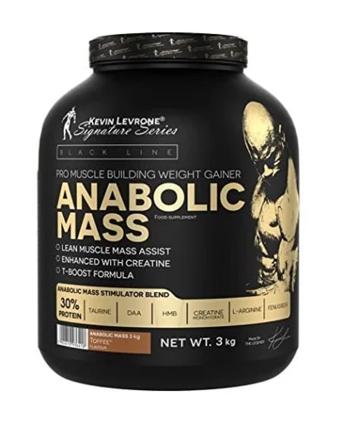 Kevin Levrone Anabolic Mass 3kg (30% Protéine) Chocolat blanc Coco