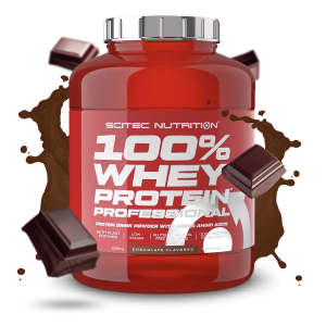 Scitec 100% Whey Professional 2350g Chocolat Noisette