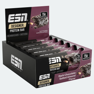 ESN Designer Bar Box 12x45g Dark CHOCOLATE RASPBERRY *NEW