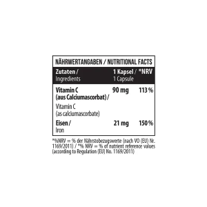 MST - Bisglycinate de fer 60 gélules