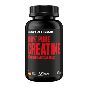 Body Attack Créatine 100% pure 80 capsules