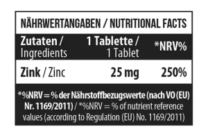 MST - Bisglycinate de chélate de zinc 180 comprimés