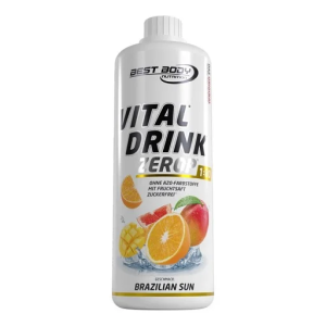 Boisson énergisante Best Body Vital Drink 1:80 - 1000 ml de limonade aux herbes