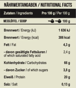 MST - Meilleur gainer de masse 3000g Fraise